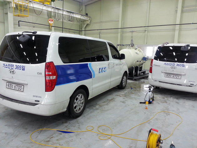 KGS-한국가스안전공사(그랜드스타렉스, 차량부분랩핑, 차량앞면, 뒤면, 옆면2)/차량랩핑/(가격전화문의)