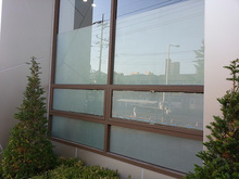 [실내사인물] 한국FA(엠보시트, 스모그필름, 유리창문 썬팅, 반투명필름 시공)