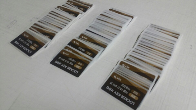 락커룸스티커(PVC 캘+돔보컷팅)60x30mm/소량출력/스티커/(가격전화문의)