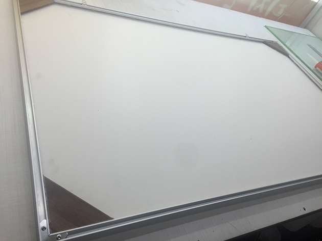 이용안내 표지판(포맥스10T+외부용 라텍스필름)A0사이즈 2개/맞춤형 액자제작/(가격전화문의)