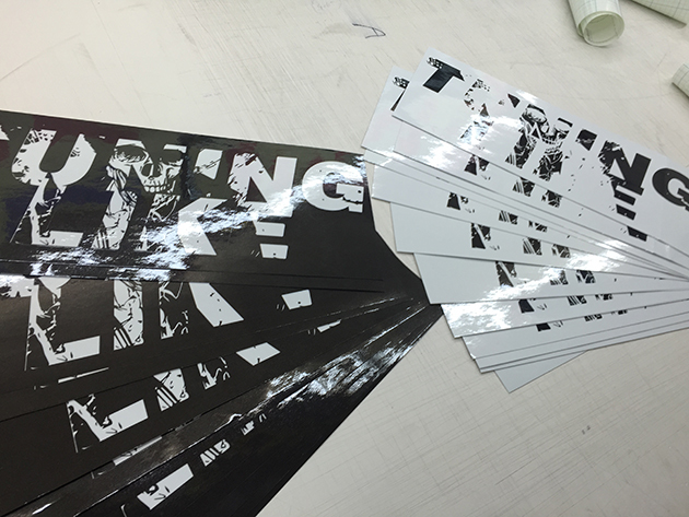 튜닝라이크-TUNING LIK(외부용라텍스 출력+돔보컷팅)/소량출력/스티커/(가격전화문의)