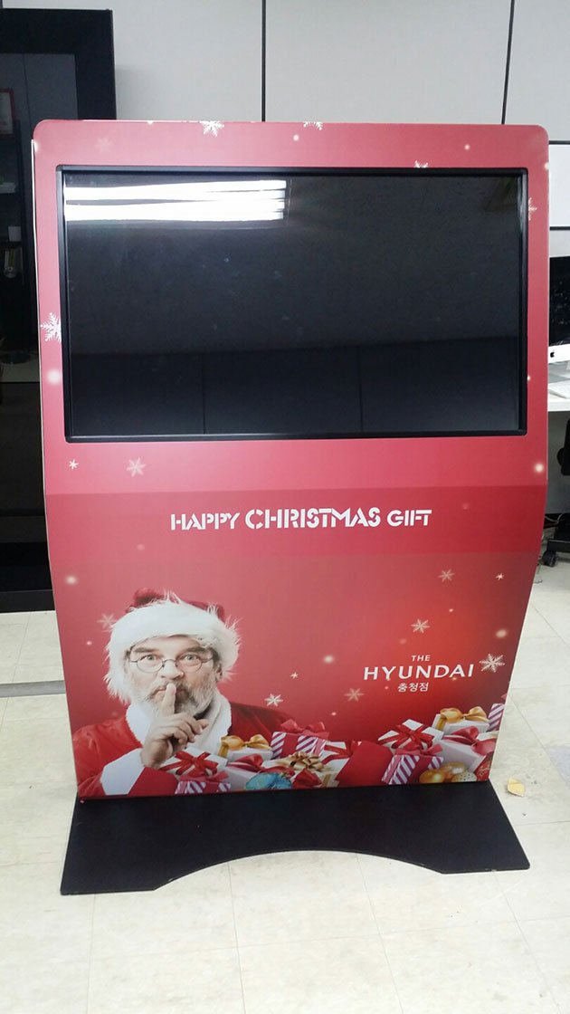 홍보형 핸드폰모형(포맥스15T ,실사부착)/기타맞춤제작/(가격전화문의)