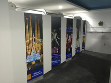 [실내사인물] 아인스월드(화장실, 큐비클 ,내외부사인물 실사출력 제작 및 시공)