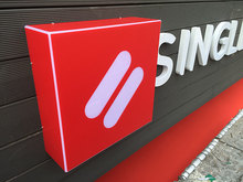 [LED 채널간판] single bean project 카페(LED 채널간판, 접이식어닝 제작 및 시공)