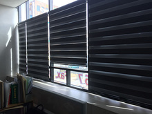 [실내사인물] 윤현자 세무소 사무실(콤비암막블라인드 외 시공)