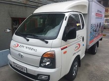 [차량썬팅] TPC 메카트로닉스(1톤 대형박스카 차량랩핑, 천장포함)